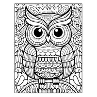Mystical Monkey Toes - Beautiful Assortment Adult Coloring Sheets With Stackable Crayon