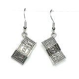 Amy Foxy Style Handmade Earrings - Money Charms: RICH VIBES
