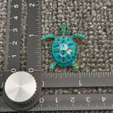 Mio Queena - Enamel Turtle Brooch