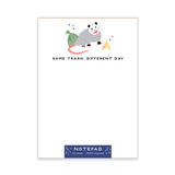 Party of One - “Same Trash, Different Day” Opossum Notepad