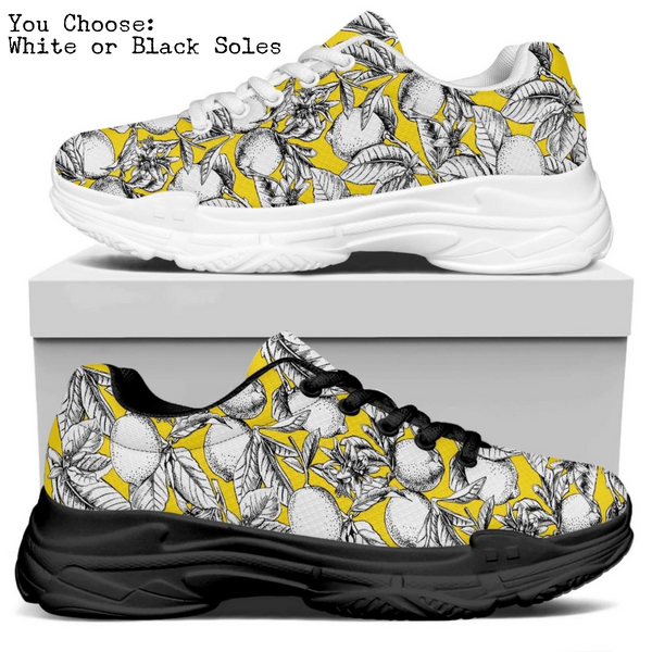 Lemons Kitty Kicks™️ MODERN WALKING SHOES **REQUEST A PREORDER INVOICE** ($5 deposit will be applied to your full invoice)