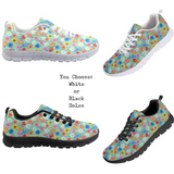 Oil Painted Flowers CLASSIC WALKING SHOES **REQUEST A PREORDER INVOICE**