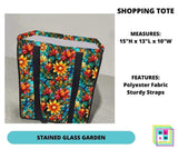 PP Shopping Tote - Stained Glass Garden