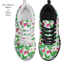 Summer Raspberries CLASSIC WALKING SHOES **REQUEST A PREORDER INVOICE**