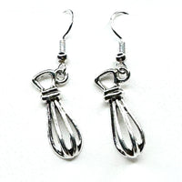 Amy Foxy Style Handmade Earrings - Kitchen Cooking Charms: Whisk