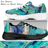 Ocean Marble MODERN WALKING SHOES **REQUEST A PREORDER INVOICE**