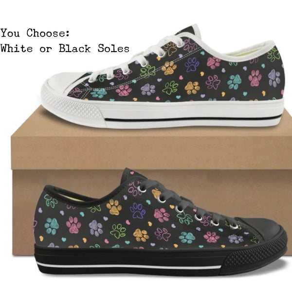 Chalk Paws CANVAS LOW TOP SHOES **REQUEST A PREORDER INVOICE**