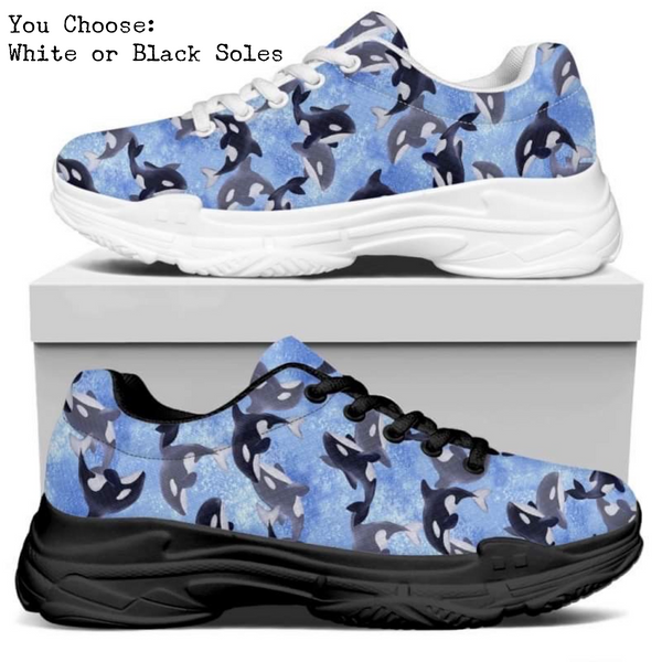 All the Orcas Kitty Kicks™️ MODERN WALKING SHOES **REQUEST A PREORDER INVOICE** ($5 deposit will be applied to your full invoice)