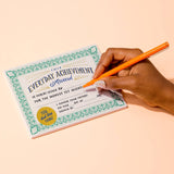 Hachette Book Group - Everyday Achievement Certificate Notepad