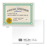 Hachette Book Group - Everyday Achievement Certificate Notepad