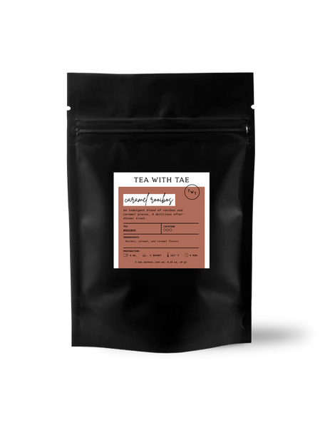 Tea with Tae - Caramel Rooibos Tea (Small Pouch - 5 Tea Bags)