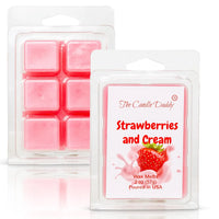 The Candle Daddy - STRAWBERRIES & CREAM Scented Wax Melt