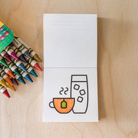 A Brighter Year - Mini Coloring Book: Tiny Eats + Treats