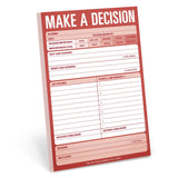 Hachette Book Group - Make a Decision Note Pad