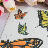 Alla Dickson Art - Butterfly Swedish Dishcloth