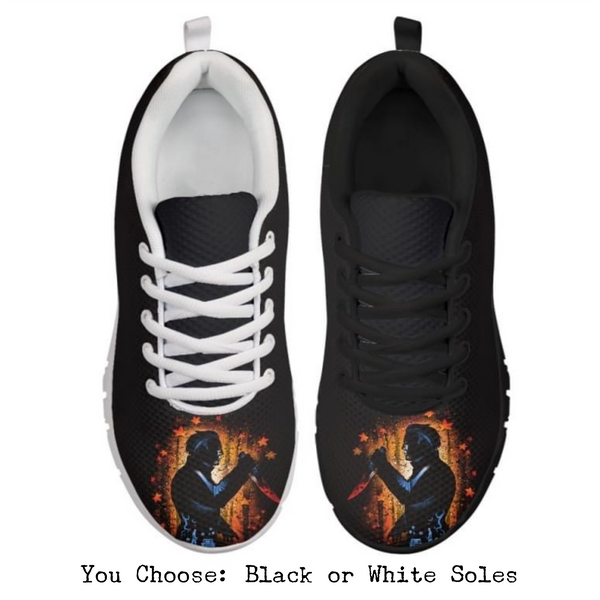 Halloween Terror Kitty Kicks™️ CLASSIC WALKING SHOES **REQUEST A PREORDER INVOICE** ($5 deposit will be applied to your full invoice)
