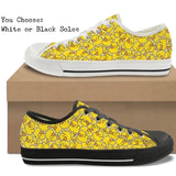 Duckies CANVAS LOW TOP SHOES **REQUEST A PREORDER INVOICE**