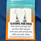 Amy Foxy Style Handmade Earrings - Money Charms: CLOSING THE DEAL
