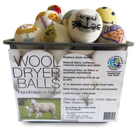 Ethical Global - Eco Wool Dryer Balls: Assorted Prints and Colors
