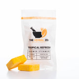 The Herbal Zen - Shower Steamer 2-Pack: TROPICAL REFRESH (Tangerine, Lemon, and Orange)