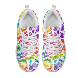 Rainbow Butterflies CLASSIC WALKING SHOES **REQUEST A PREORDER INVOICE**