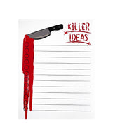 drawn by water - Killer Ideas Checklist Notepad