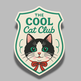 inviting affairs paperie - “The Cool Cat Club” Sticker