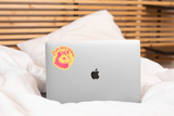 Yarnival - Cute But Feral Opossum Sticker