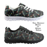 Skeleton Dinos CLASSIC WALKING SHOES **REQUEST A PREORDER INVOICE**