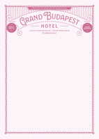 Herb Lester Associates - Fictional Hotel Notepads (Set of 3): Grand Budapest Hotel