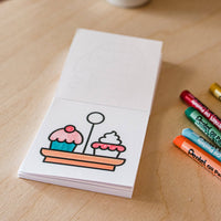 A Brighter Year - Mini Coloring Book: Tiny Eats + Treats