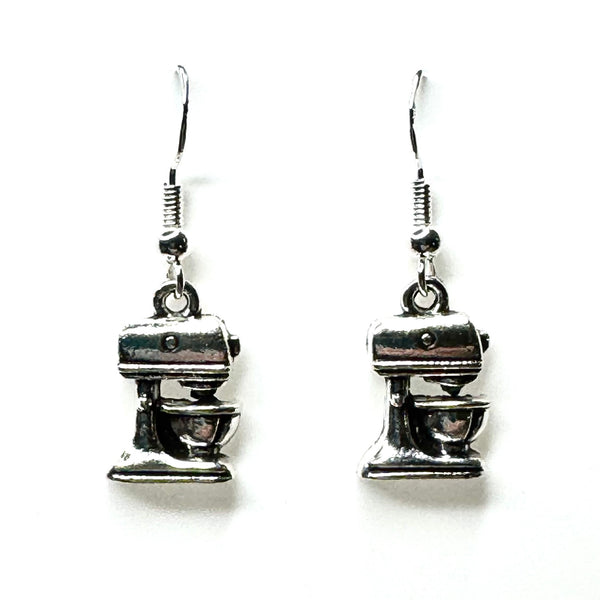 Amy Foxy Style Handmade Earrings - Kitchen Cooking Charms: Mixer