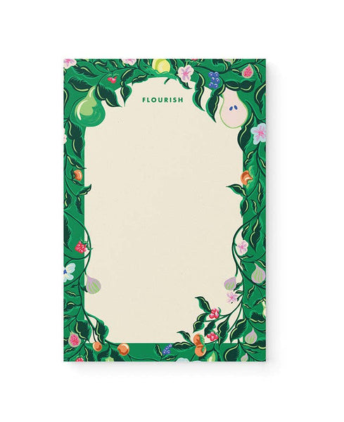 One & Only Paper - Flourish Blooming Fruits Illustrated Notepad