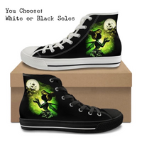 Forever Young Fairy CANVAS HIGH TOP SHOES **REQUEST A PREORDER INVOICE**