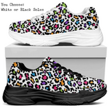 Rainbow Cheetah MODERN WALKING SHOES **REQUEST A PREORDER INVOICE**