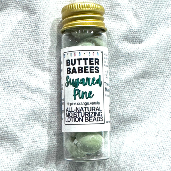 The Bath & Body Co - Butter Babees Round Lotion Beads: Sugared Pine