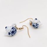 Mio Queena - Ceramic Teapot Dangle Earrings