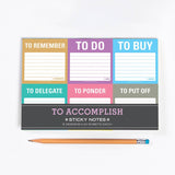 Hachette Book Group - Sticky Notes Packet: To Accomplish