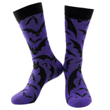 Sock Panda - Purple Bat Adult Socks (2 Sizes)
