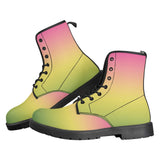 Ombre Tropical Kitty Kicks™️ COMBAT BOOTS **REQUEST A PREORDER INVOICE** ($5 deposit will be applied to your full invoice)