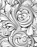 Mystical Monkey Toes - Beautiful Flower Coloring Sheets With Stackable Crayon