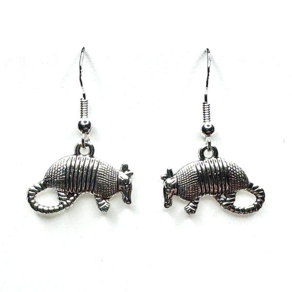 Amy Foxy Style Handmade Earrings - Armadillo Charms