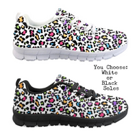 Rainbow Cheetah CLASSIC WALKING SHOES **REQUEST A PREORDER INVOICE**