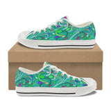 Floral Swirl CANVAS LOW TOP SHOES **REQUEST A PREORDER INVOICE**