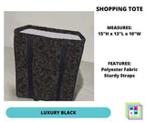 PP Shopping Tote - Luxury Black