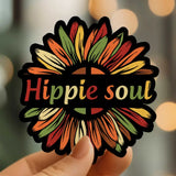 Mystical Monkey Toes - “Hippie Soul” Sticker