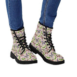 Paisley Butterfly Kitty Kicks™️ COMBAT BOOTS **REQUEST A PREORDER INVOICE** ($5 deposit will be applied to your full invoice)