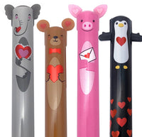 SNIFTY Twice as Nice 2-Color Click Pen - Elephant Love