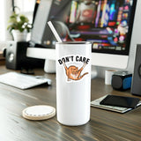 Mystical Monkey Toes - “Don’t Care” Cat Sticker NSFW