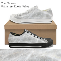 Light Slate CANVAS LOW TOP SHOES **REQUEST A PREORDER INVOICE**